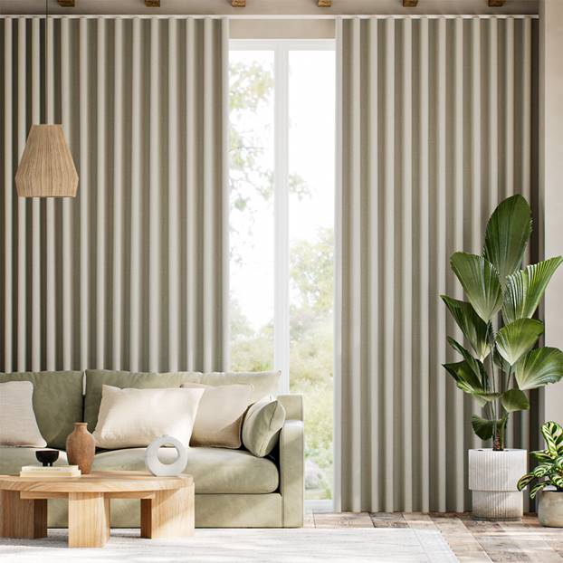 Eco-Friendly Caro Neutral Curtains thumbnail image