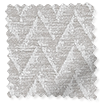 Eco-Friendly Chevron Stripe Dove Curtains swatch image