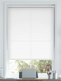 Eco-Friendly Dimout Pure White Roller Blind thumbnail image
