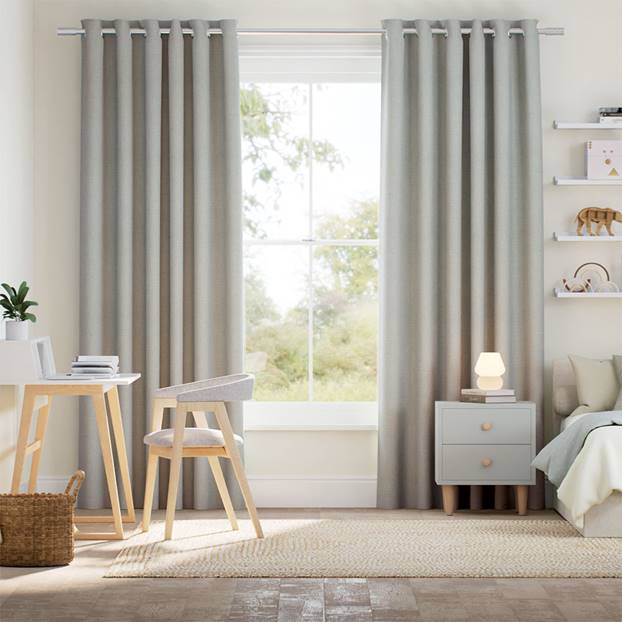 Lydia Grey Wash Curtains thumbnail image