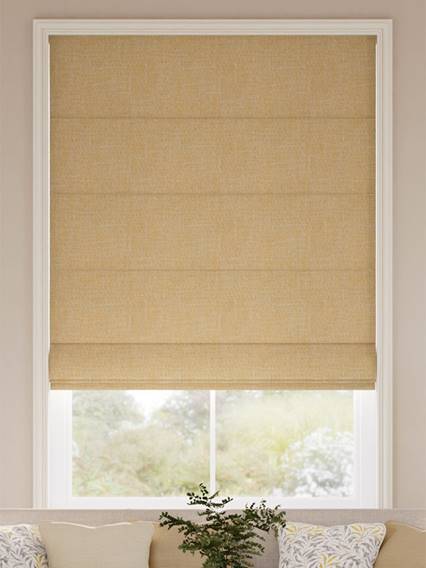 Lydia Ochre Roman Blind thumbnail image