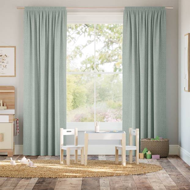 Lydia Sky Blue Curtains thumbnail image