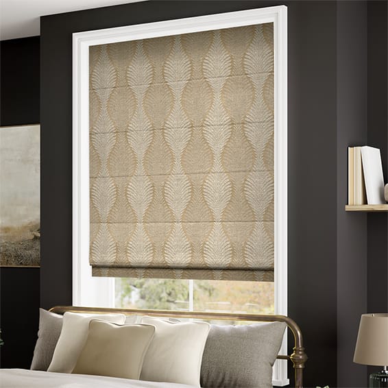 Eco-Friendly Phoebe Antique Gold Roman Blind