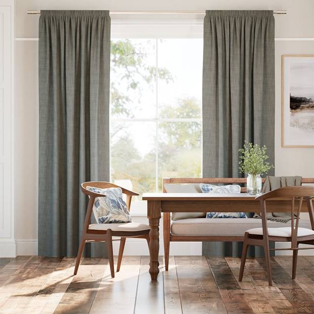 Eco-Friendly Riley Dolphin Grey Curtains thumbnail image