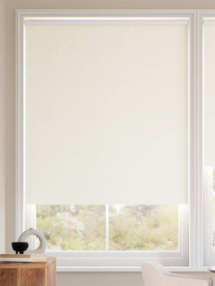 Twist2Go Choices Eco-Friendly Riley Natural White Roller Blind thumbnail image