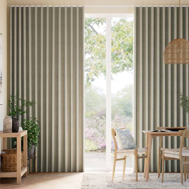 Eco-Friendly Riley Oyster Grey Curtains thumbnail image