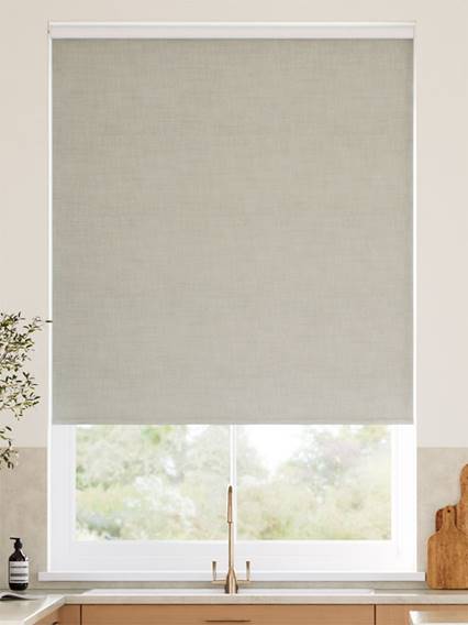 Twist2Go Choices Eco-Friendly Riley Oyster Grey Roller Blind thumbnail image