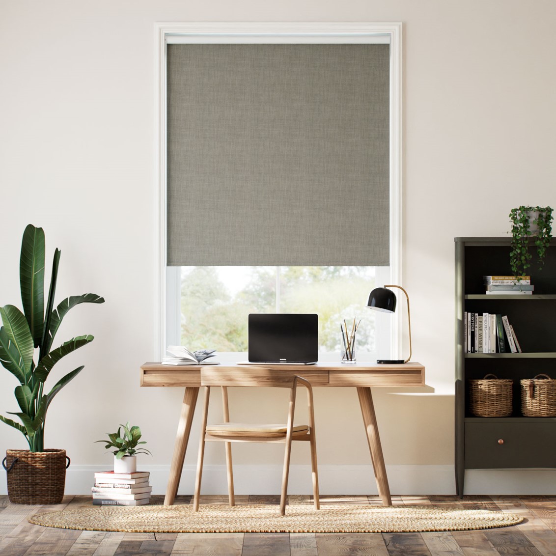 Choices Eco-Friendly Riley Tuscan Brown Roller Blind