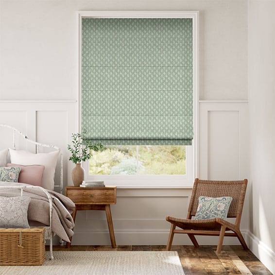 Eleanor Duck Egg Roman Blind