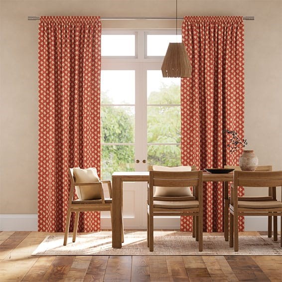 Eleanor Paprika Curtains