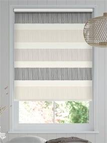 Electric Cardigan Stripe Stone Roller Blind thumbnail image