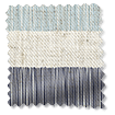 Electric Choices Cardigan Stripe Linen Blue Horizon  Roller Blind swatch image