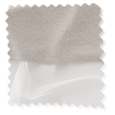 Electric ClickLock Cavendish Warm Stone & White Double Roman Blind sample image