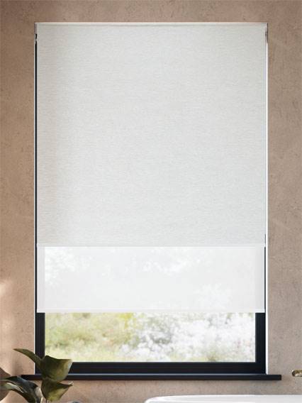 Electric Vancouver Storm Grey Double Roller Blind thumbnail image