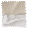 Electric Isabella Natural & Coconut Double Roman Blind sample image