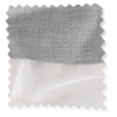 Electric Isar Fossil Grey & Cloud White Double Roman Blind sample image