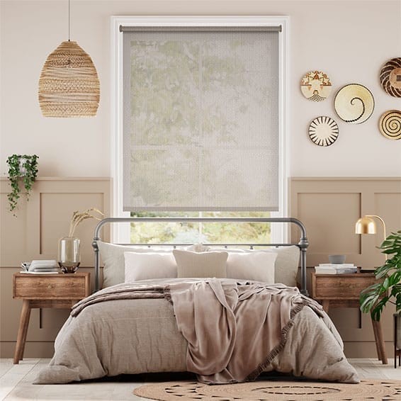 Electric Oculus City Grey  Roller Blind