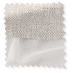 Electric Peyton Cool Stone & Cloud White Double Roman Blind sample image