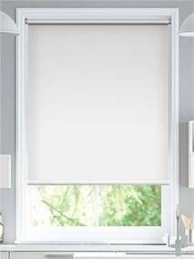 Electric Blackout Titan Snow White Roller Blind thumbnail image