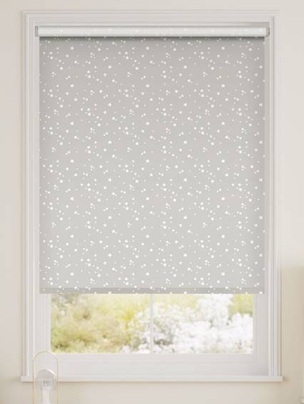 Electric Twinkling Stars Blackout Cloud Roller Blind thumbnail image