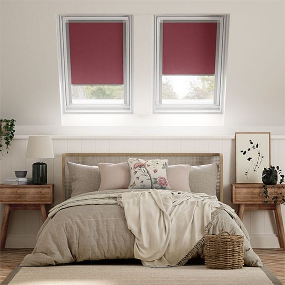 Elements Berry Blackout Blind for FAKRO® Windows