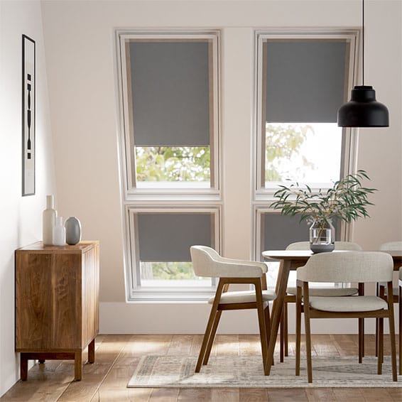 Elements Cadet Grey Blackout Blind for Fakro ® Windows