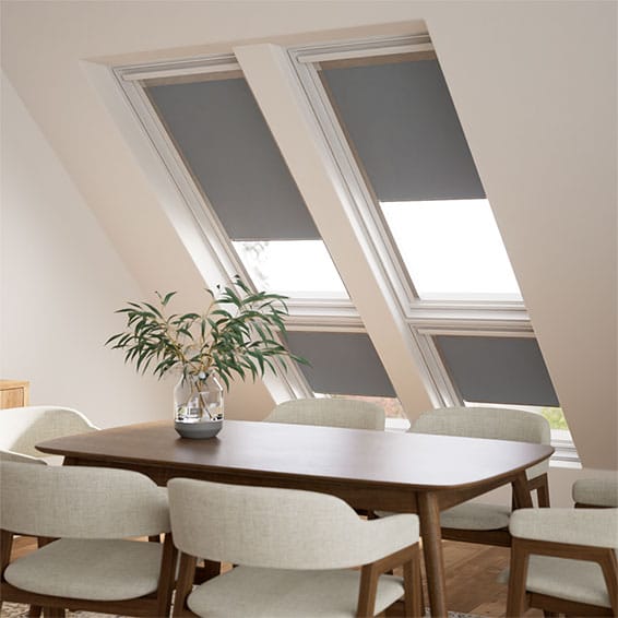 Elements Cadet Grey Blackout Blind | Blinds 2go™