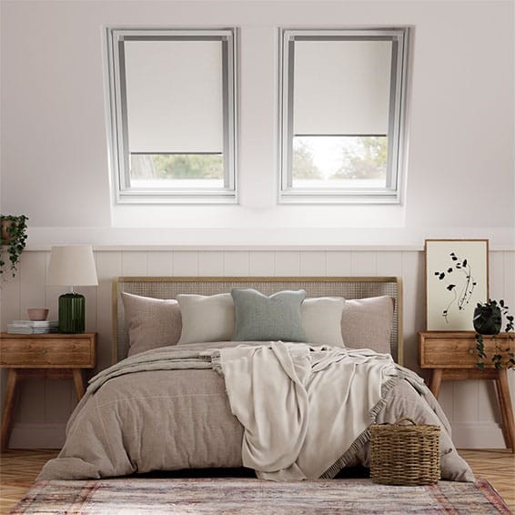 Elements Pale Grey Blackout Blind for VELUX® Windows