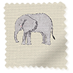 Elephant Linen Roman Blind swatch image