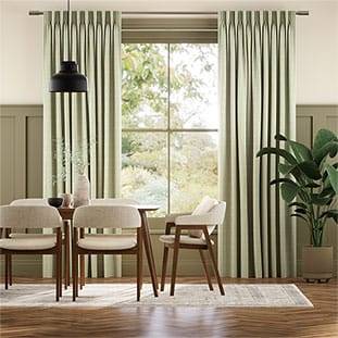 Ella Stripe Apple Curtains thumbnail image