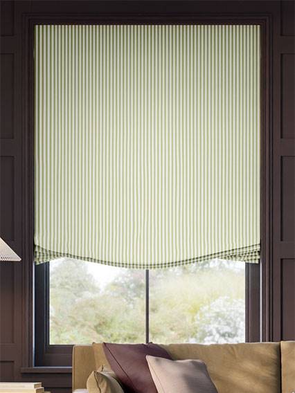 Ella Stripe Pistachio Roman Blind thumbnail image