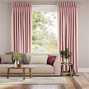 Ella Stripe Strawberry Curtains thumbnail image