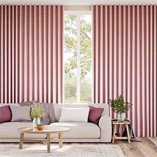 Ella Stripe Strawberry Curtains thumbnail image