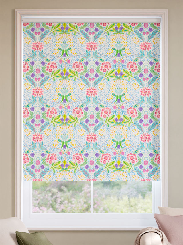 Elm House Summer Green Roller Blind thumbnail image