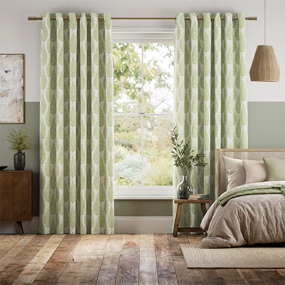 Elm Light Sage Curtains