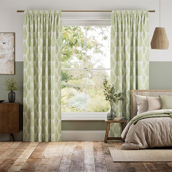 Elm Light Sage Curtains