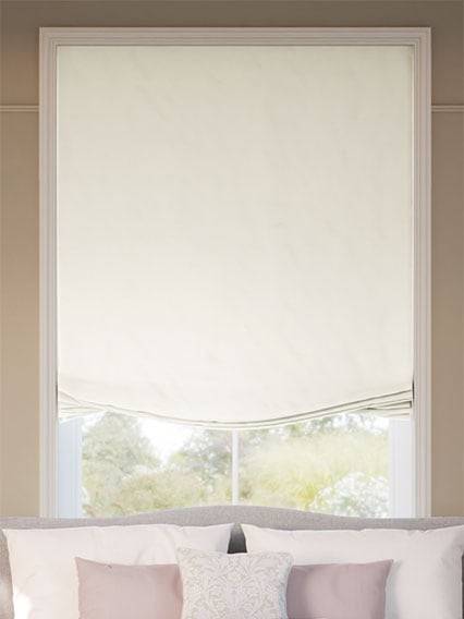 Elodie Clotted Cream Roman Blind thumbnail image