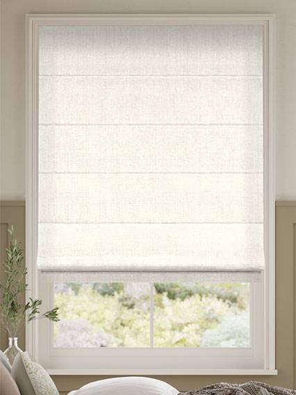 Elodie Clotted Cream Roman Blind thumbnail image