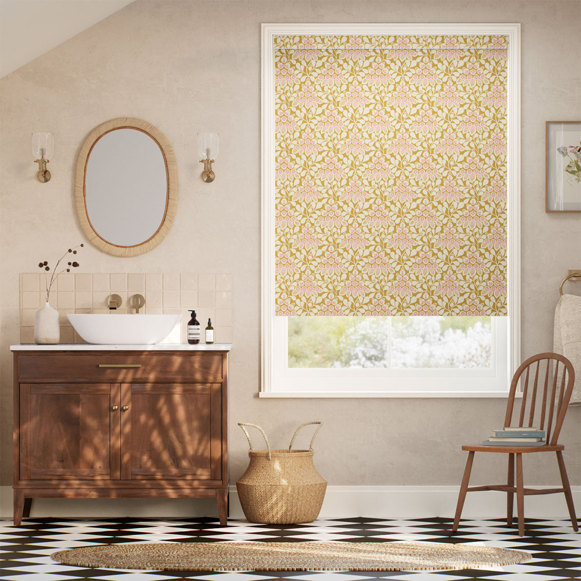 Elsa Dandelion Roller Blind