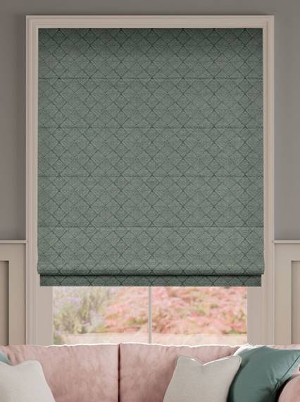 Electric Elysee Kingfisher Roman Blind thumbnail image