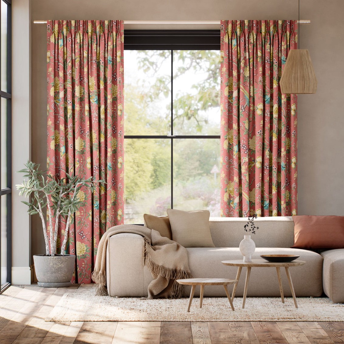 Elysian Paradise Pomelo Curtains