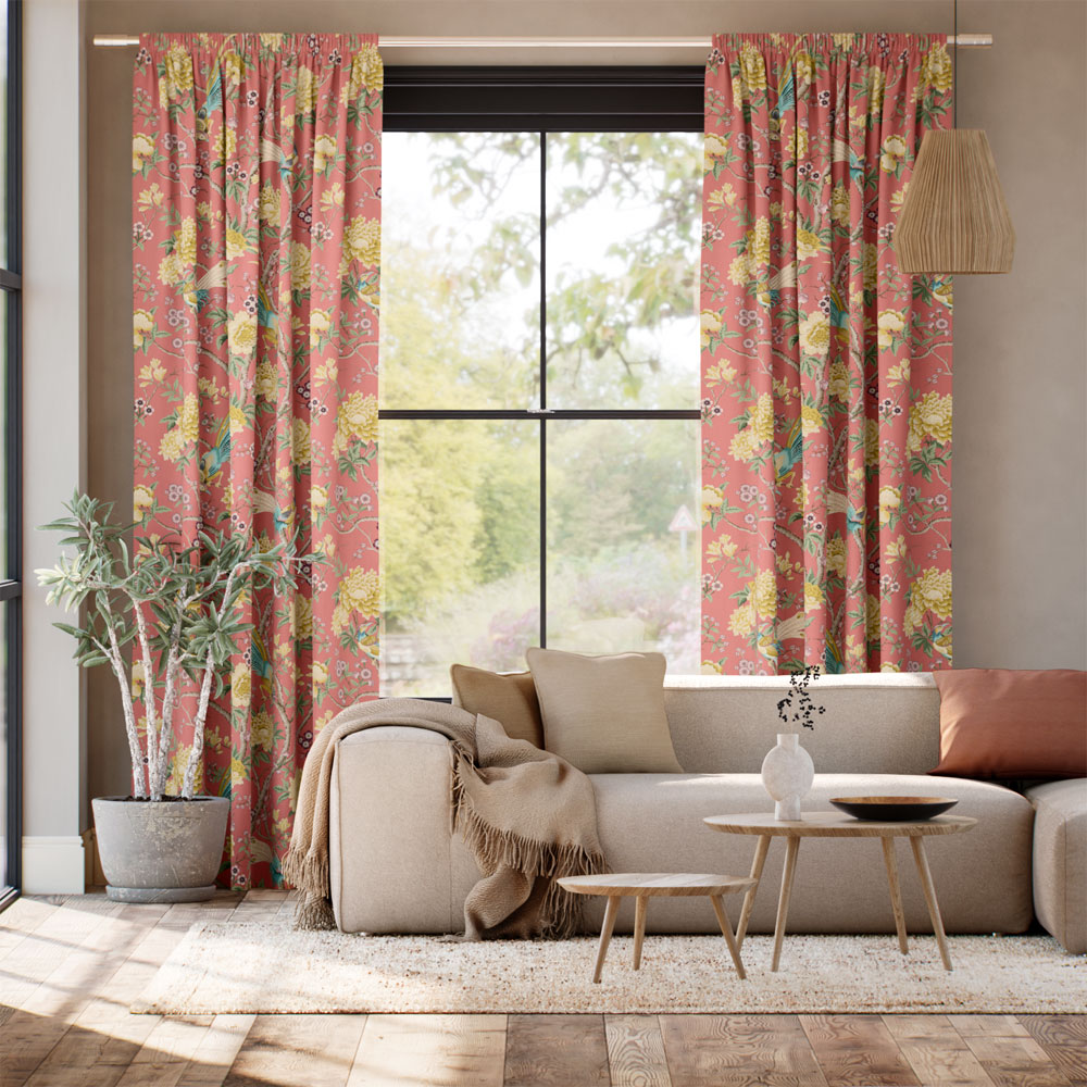 Elysian Paradise Pomelo Curtains thumbnail image