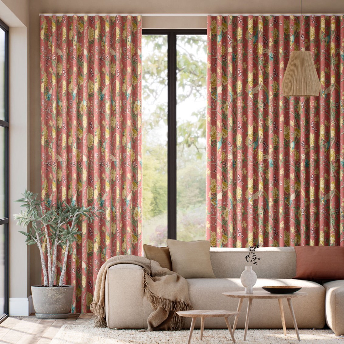 Elysian Paradise Pomelo Curtains