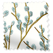 Emilia Embroidered Sky Curtains swatch image