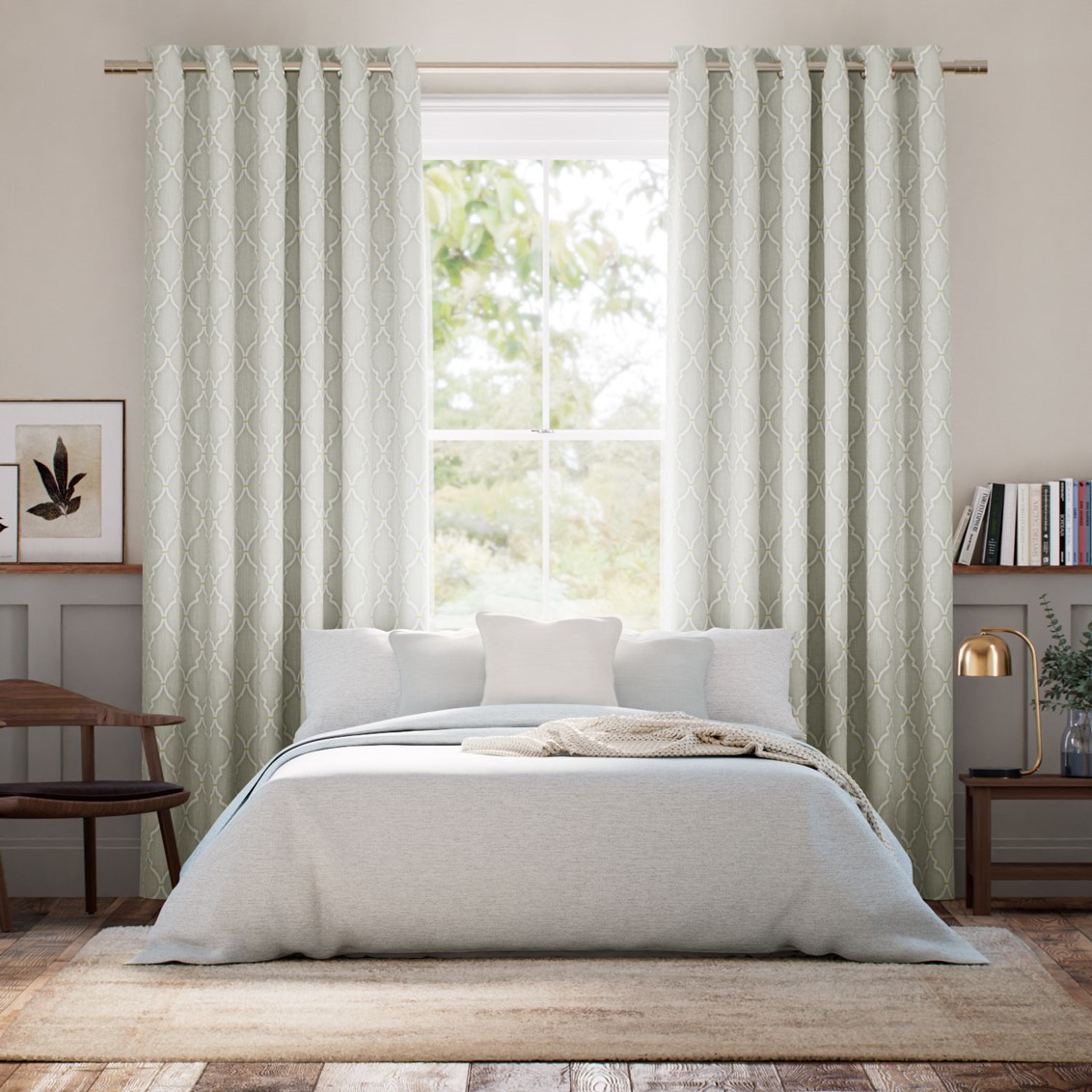 Empire Trellis Rain Mist Curtains