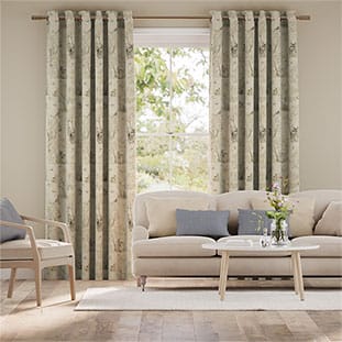 Enchanted Forest Linen Curtains thumbnail image