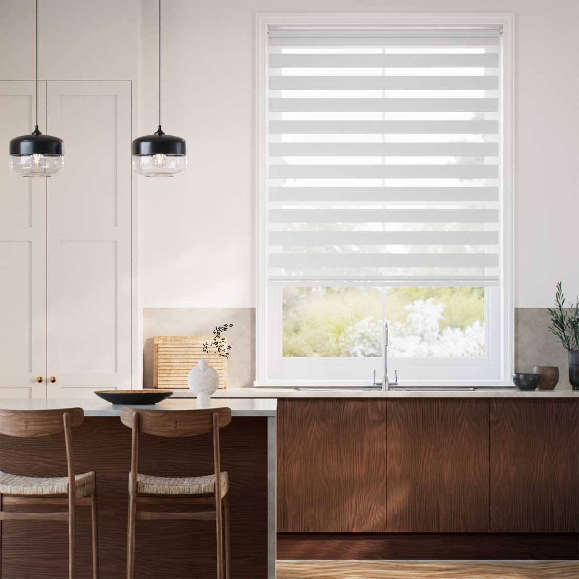 Enjoy Alabaster Grey Roller Blind