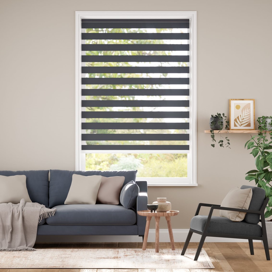 Enjoy Midnight Blue  Roller Blind