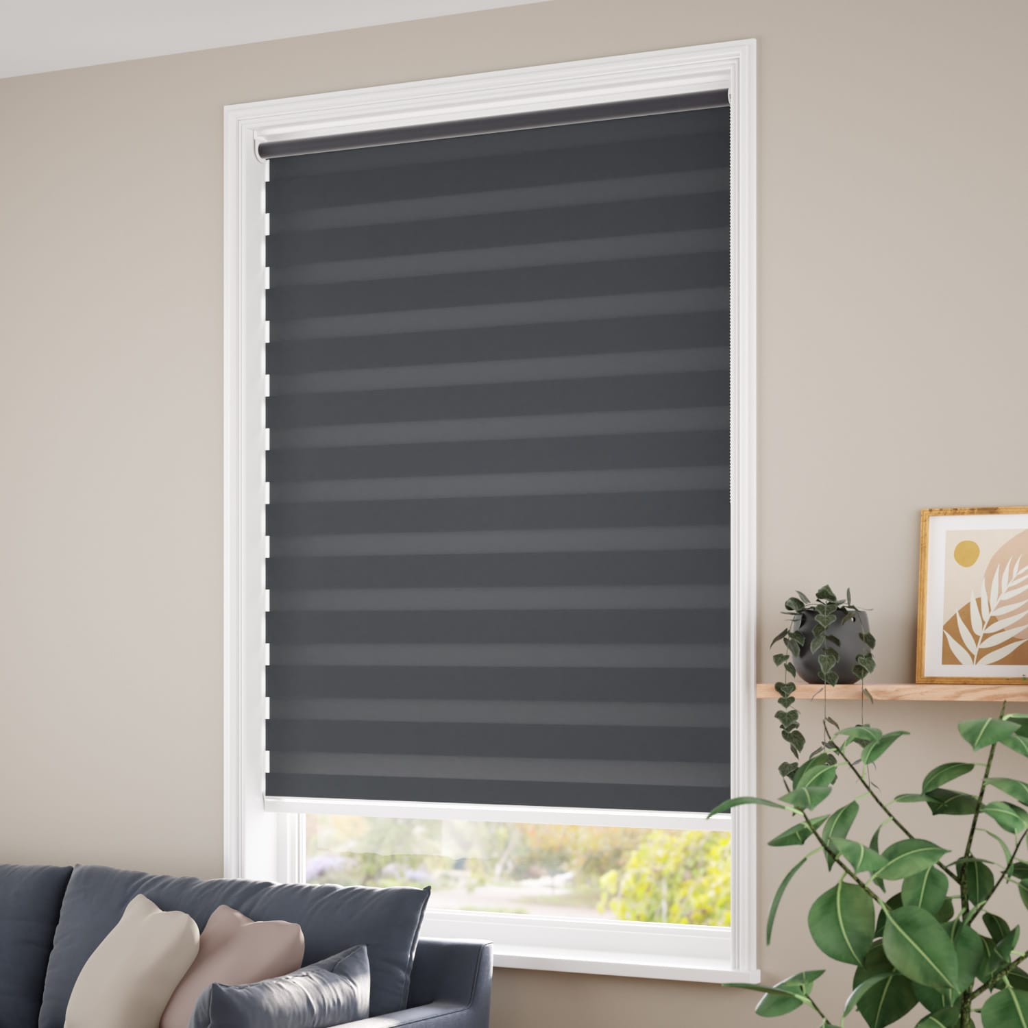 Enjoy Midnight Blue Roller Blind