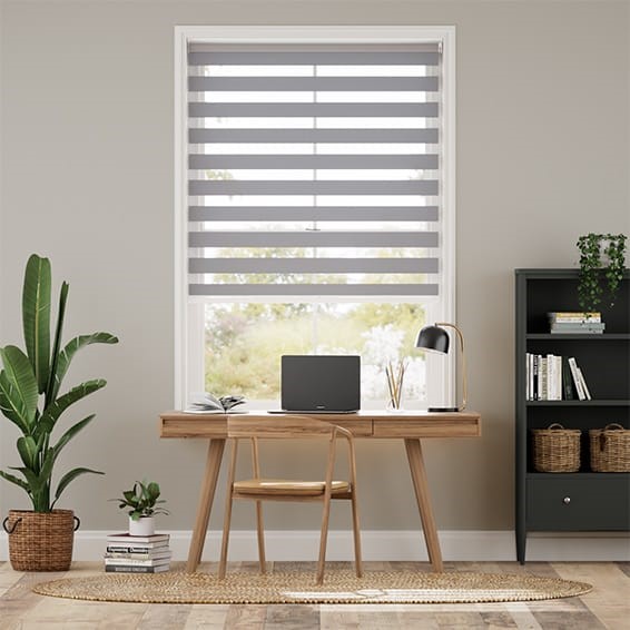 Electric Enjoy Thunder Grey Roller Blind